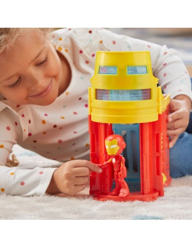 SET SPIDEY & HIS AMAZING FRIENDS TORRE STARK IRON MAN