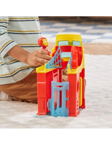 SET SPIDEY & HIS AMAZING FRIENDS TORRE STARK IRON MAN