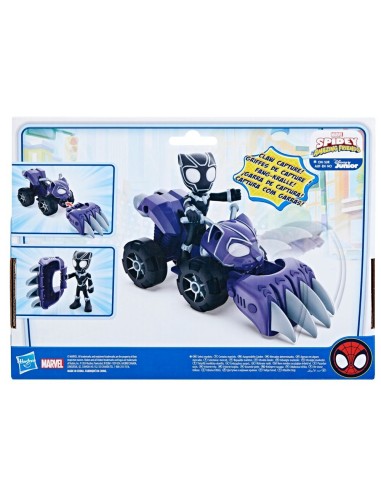 SET SPIDEY & HIS AMAZING FRIENDS PATRULLERO BLACK PANTHER