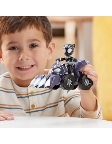 SET SPIDEY & HIS AMAZING FRIENDS PATRULLERO BLACK PANTHER