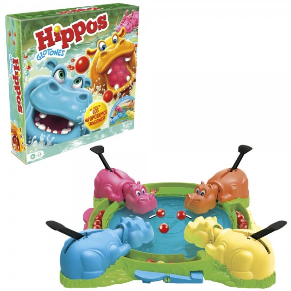 JUEGO DE MESA HASBRO GAMING HIPPOS GLOTONES