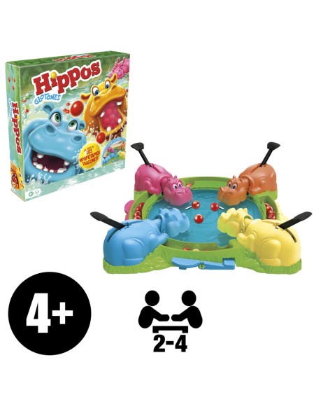 JUEGO DE MESA HASBRO GAMING HIPPOS GLOTONES