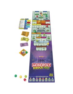 JUEGO DE MESA MONOPOLY KNOCKOUT 2