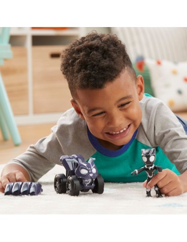 SET SPIDEY & HIS AMAZING FRIENDS PATRULLERO BLACK PANTHER