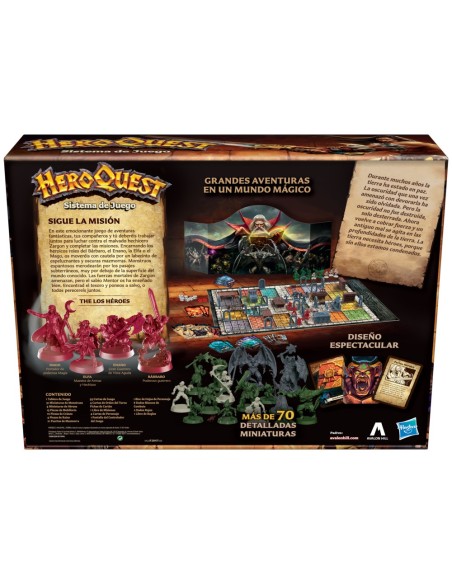JUEGO DE MESA AVALON HILL HEROQUEST