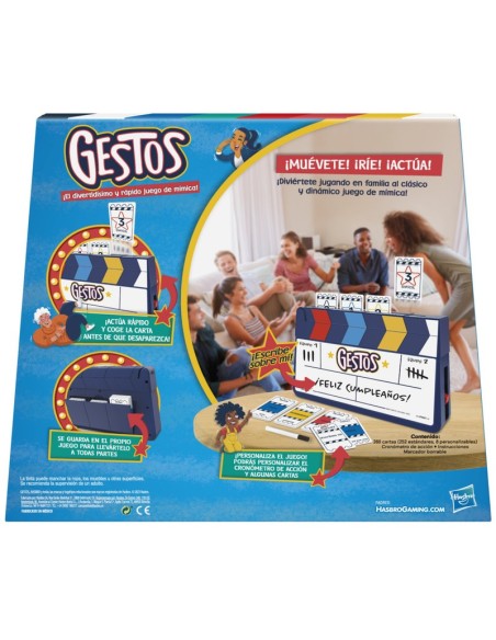 JUEGO DE MESA HASBRO GAMING GESTOS