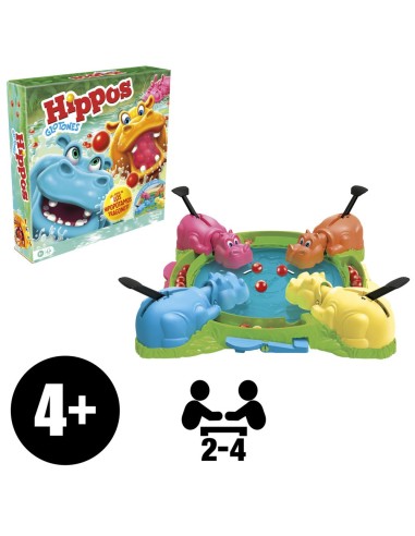 JUEGO DE MESA HASBRO GAMING HIPPOS GLOTONES