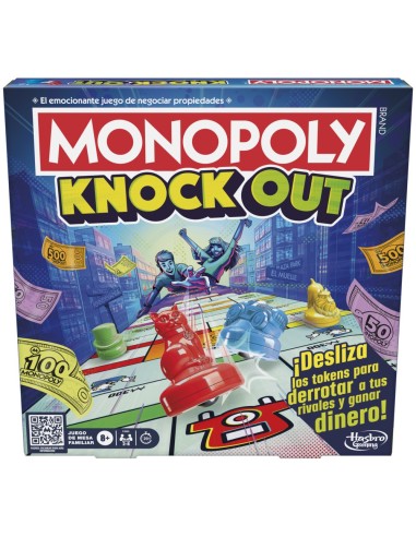 JUEGO DE MESA MONOPOLY KNOCKOUT
