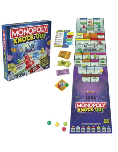 JUEGO DE MESA MONOPOLY KNOCKOUT