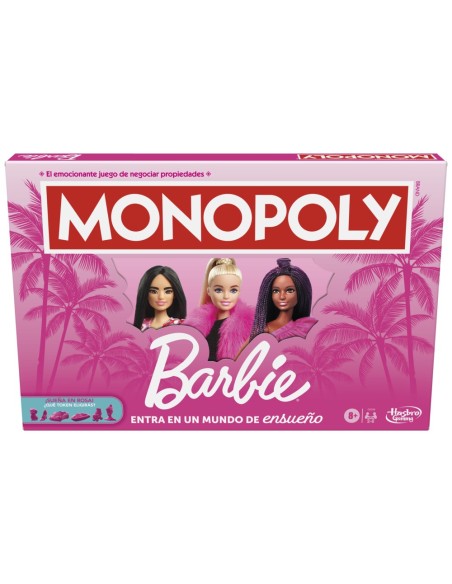 JUEGO DE MESA MONOPOLY BARBIE
