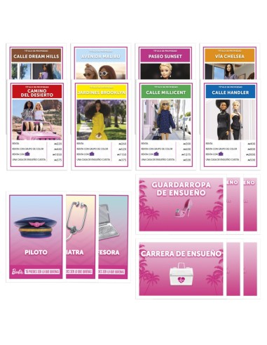 JUEGO DE MESA MONOPOLY BARBIE