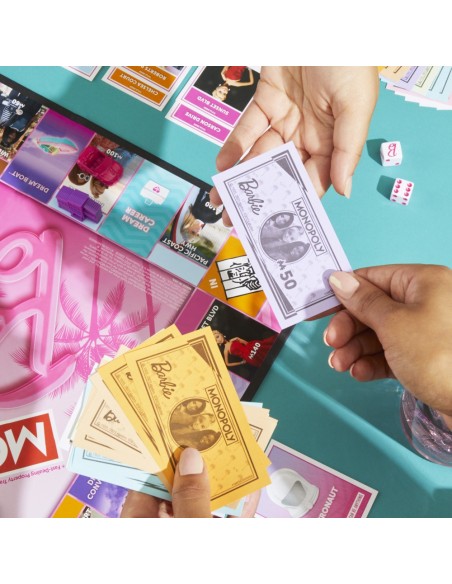 JUEGO DE MESA MONOPOLY BARBIE