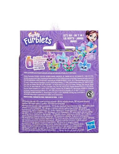 MINIAMIGO INTERACTIVO FURBY FURBLETS RAY-VEE