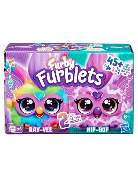 MINIAMIGO INTERACTIVO FURBY FURBLETS RAY-VEE Y HIP-BOP