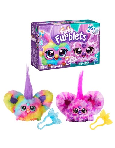 MINIAMIGO INTERACTIVO FURBY FURBLETS RAY-VEE Y HIP-BOP