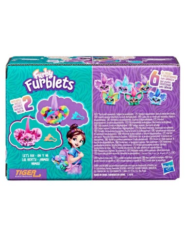 MINIAMIGO INTERACTIVO FURBY FURBLETS RAY-VEE Y HIP-BOP