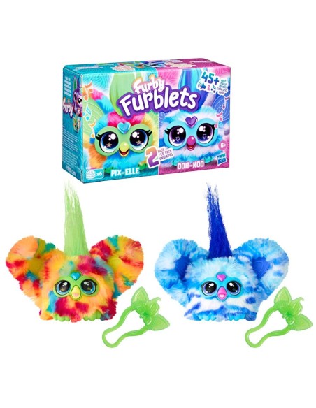 MINIAMIGO INTERACTIVO FURBY FURBLETS PIX-ELLE Y OOH-KOO