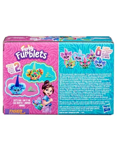 MINIAMIGO INTERACTIVO FURBY FURBLETS PIX-ELLE Y OOH-KOO