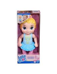 MUÑECA BABY ALIVE PRINCESA BAILARINA CABELLO RUBIO 2
