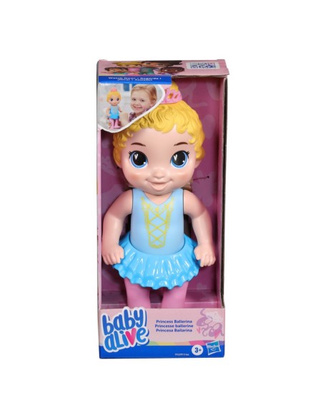 MUÑECA BABY ALIVE PRINCESA BAILARINA CABELLO RUBIO