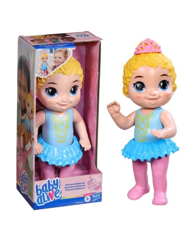 MUÑECA BABY ALIVE PRINCESA BAILARINA CABELLO RUBIO