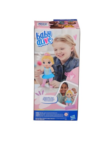 MUÑECA BABY ALIVE PRINCESA BAILARINA CABELLO RUBIO