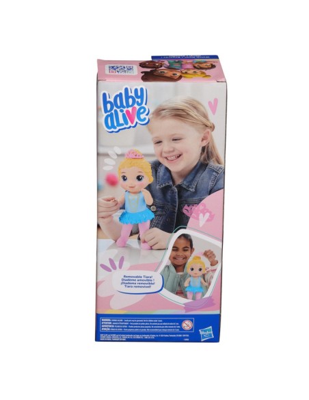 MUÑECA BABY ALIVE PRINCESA BAILARINA CABELLO RUBIO