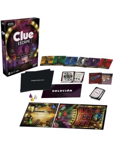 JUEGO DE MESA HASBRO GAMING CLUE ESCAPE EL CLUB DEL ILUSIONISTA 2