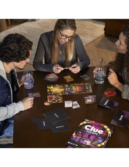 JUEGO DE MESA HASBRO GAMING CLUE ESCAPE EL CLUB DEL ILUSIONISTA