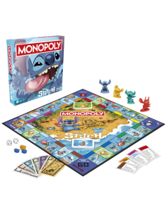 JUEGO DE MESA MONOPOLY DISNEY STITCH