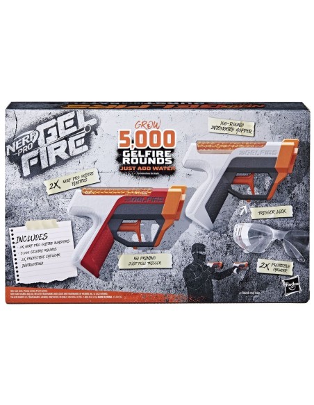 LANZADOR NERF PRO GELFIRE DUAL WIELD LANZADOR NERF PRO GELFIRE DUAL WIELD
