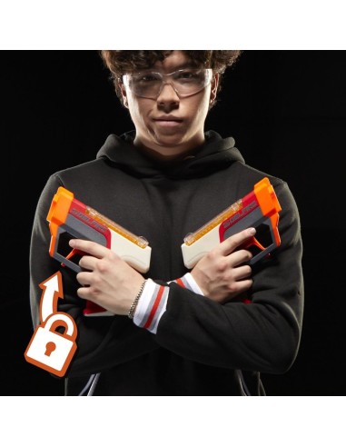 LANZADOR NERF PRO GELFIRE DUAL WIELD