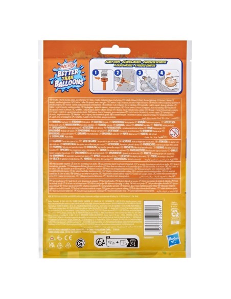 CÁPSULAS DE AGUA SUPER SOAKER BETTER THAN BALLOONS 36 UNIDADES