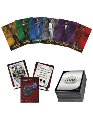 JUEGO DE MESA HASBRO GAMING CLUE ESCAPE EL CLUB DEL ILUSIONISTA