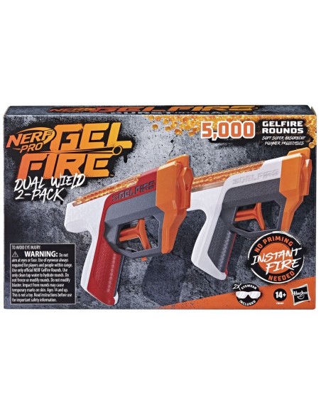 LANZADOR NERF PRO GELFIRE DUAL WIELD LANZADOR NERF PRO GELFIRE DUAL WIELD