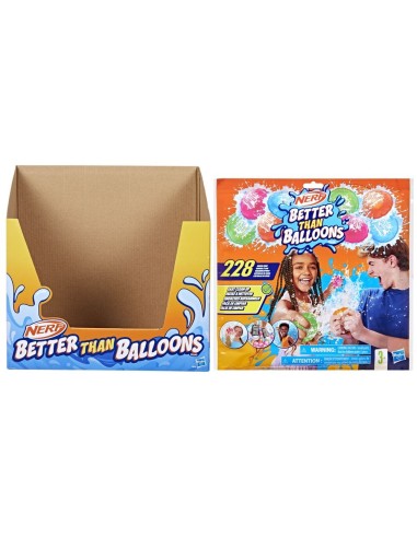 CÁPSULAS DE AGUA SUPER SOAKER BETTER THAN BALLOONS 228 UNIDADES