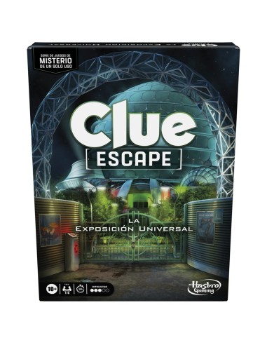 JUEGO DE MESA HASBRO GAMING CLUE ESCAPE LA EXPOSICIÓN UNIVERSAL