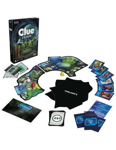 JUEGO DE MESA HASBRO GAMING CLUE ESCAPE LA EXPOSICIÓN UNIVERSAL