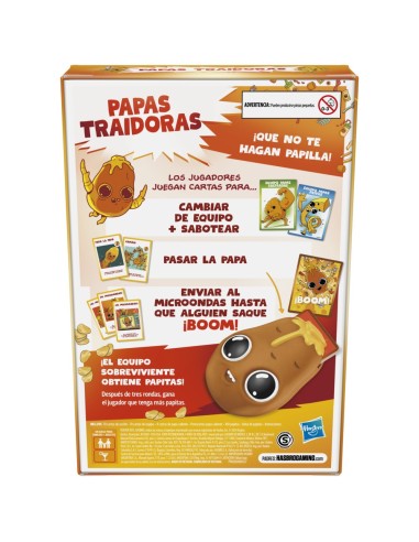 JUEGO DE MESA HASBRO GAMING PAPAS TRAIDORAS