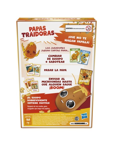 JUEGO DE MESA HASBRO GAMING PAPAS TRAIDORAS