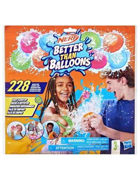 CÁPSULAS DE AGUA SUPER SOAKER BETTER THAN BALLOONS 228 UNIDADES