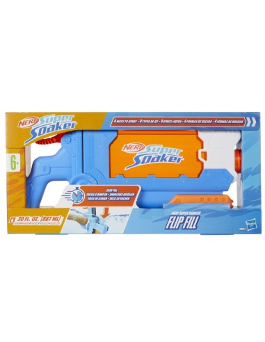 LANZADOR DE AGUA SUPER SOAKER FLIP FILL