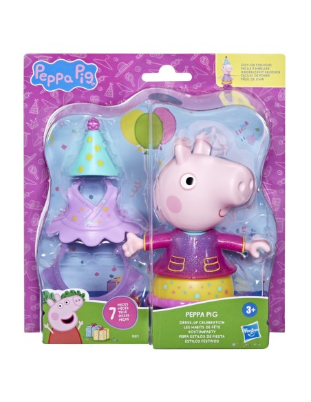 MUÑECA PEPPA PIG ESTILOS DE FIESTA
