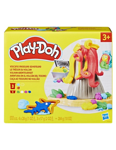 MASAS PLAY DOH AVENTURA EN EL VOLCÁN DEL TESORO