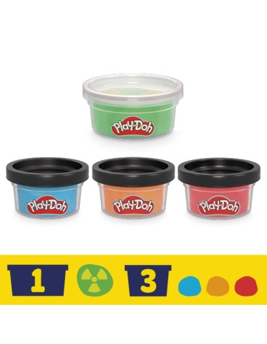 MASAS PLAY DOH MARVEL HULK APLASTA Y MOLDEA