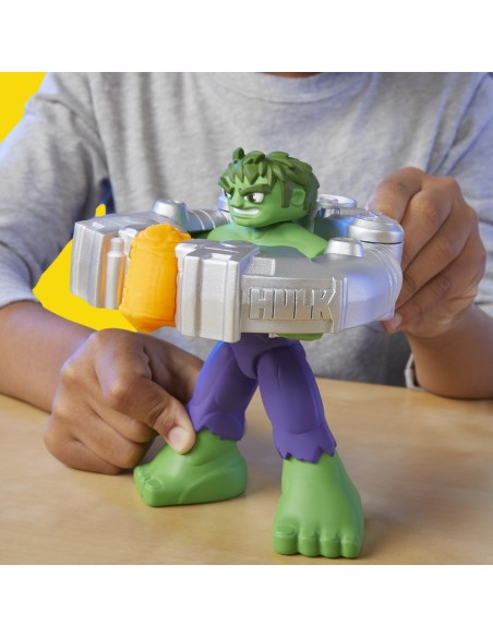 MASAS PLAY DOH MARVEL HULK APLASTA Y MOLDEA