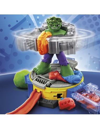 MASAS PLAY DOH MARVEL HULK APLASTA Y MOLDEA