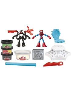MASAS PLAY DOH MARVEL SPIDER-MAN LANZA Y ATRAPA 2