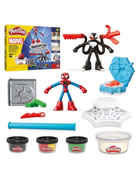 MASAS PLAY DOH MARVEL SPIDER-MAN LANZA Y ATRAPA