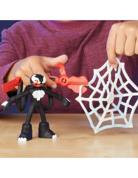 MASAS PLAY DOH MARVEL SPIDER-MAN LANZA Y ATRAPA
